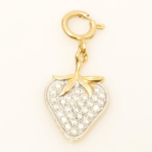 Strawberry Natural Diamond Charm