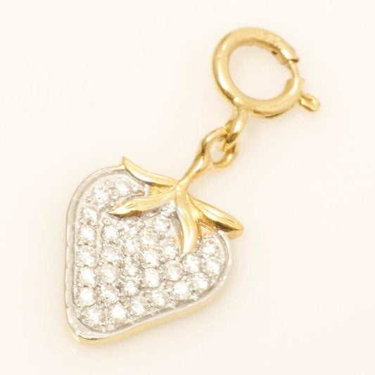 Strawberry Natural Diamond Charm