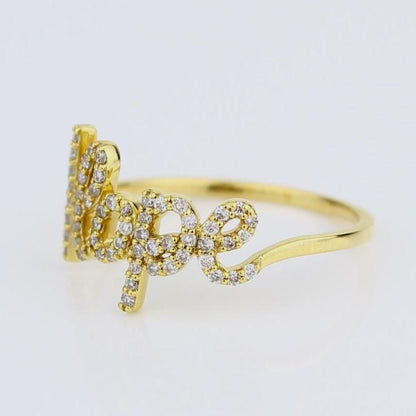Hope Diamond Ring