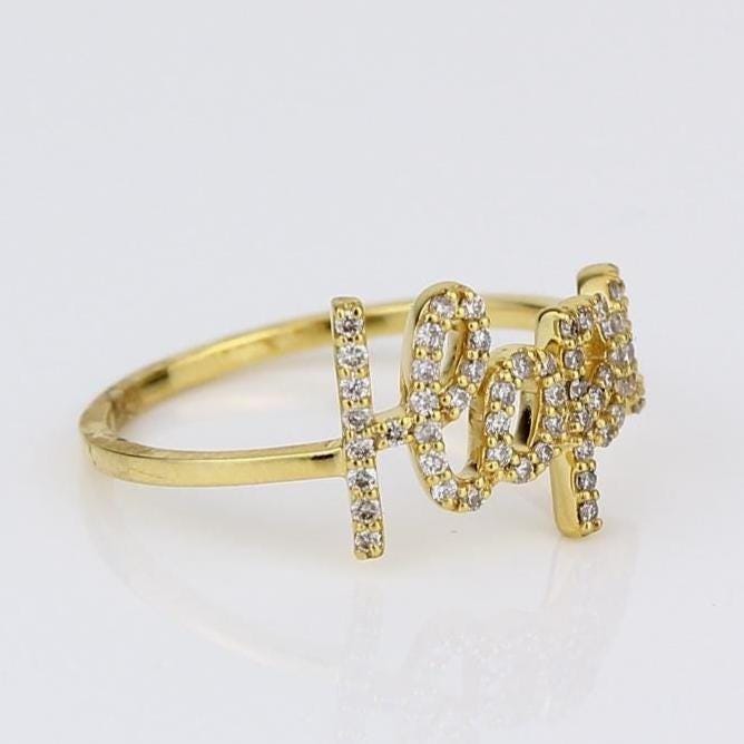 Hope Diamond Ring