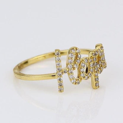 Hope Diamond Ring