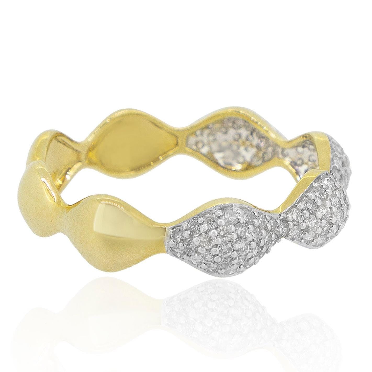 Eternity Natural Diamond Band Rings