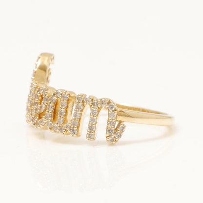 Dream Script Diamond Ring