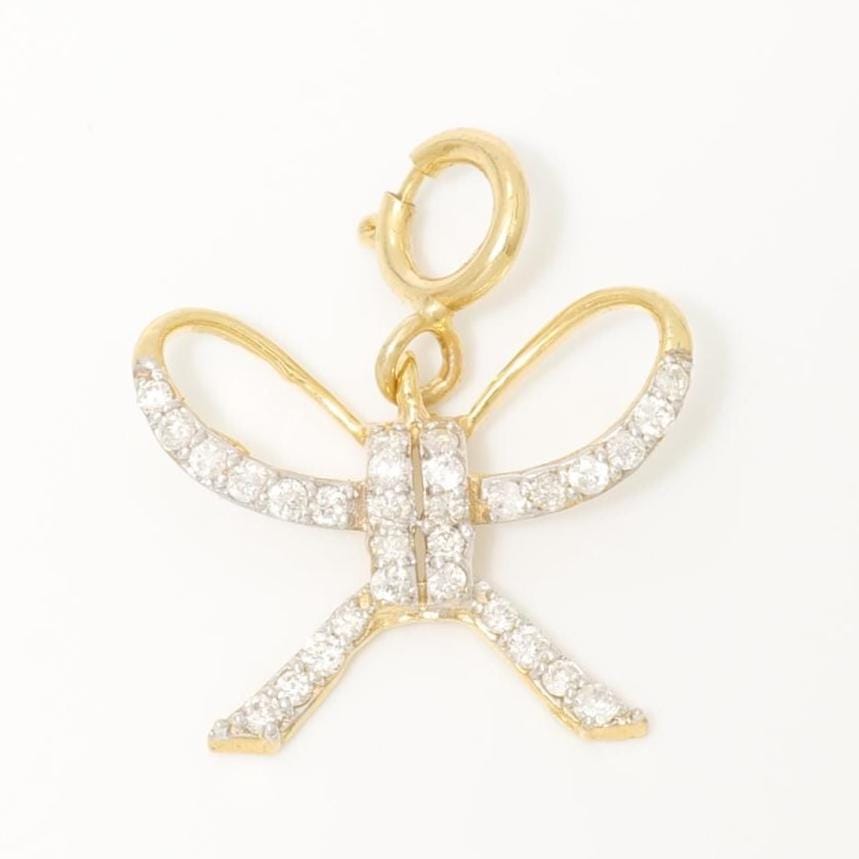 Bowknot Diamond Charm