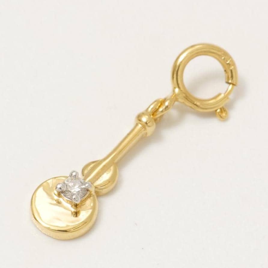 Guitar Diamond Charm