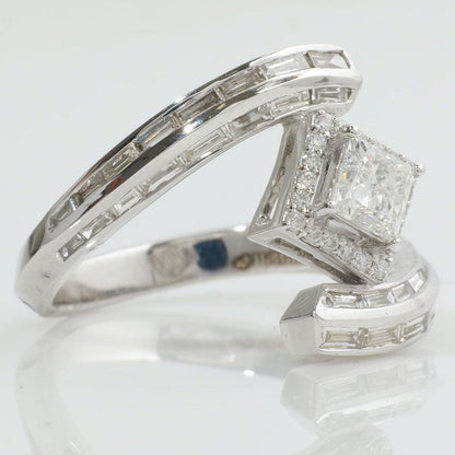Princess Halo Natural Diamond Ring