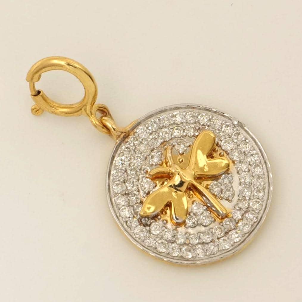 Dragonfly Diamond Charm