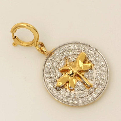 Dragonfly Diamond Charm