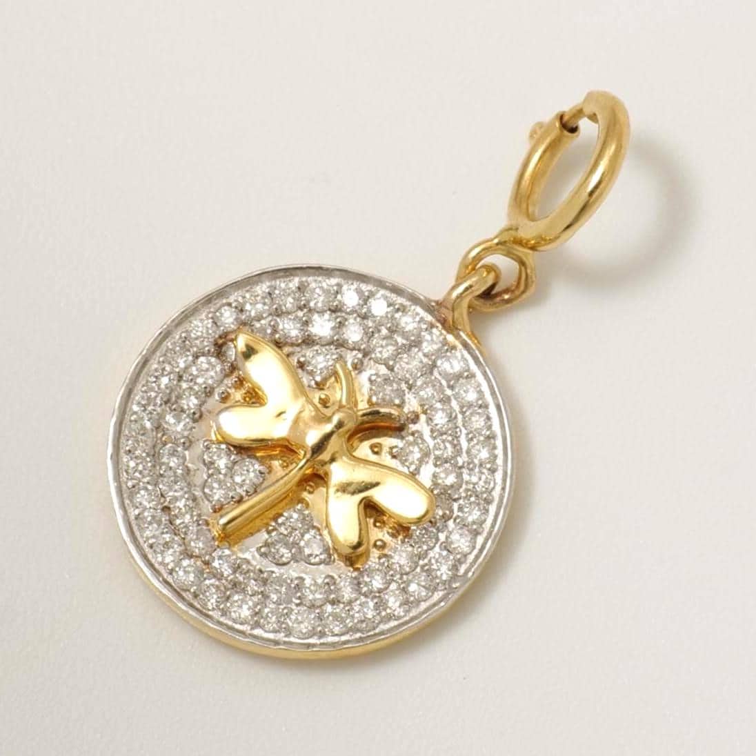 Dragonfly Diamond Charm