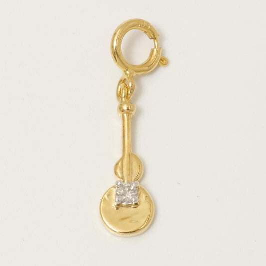Guitar Diamond Charm