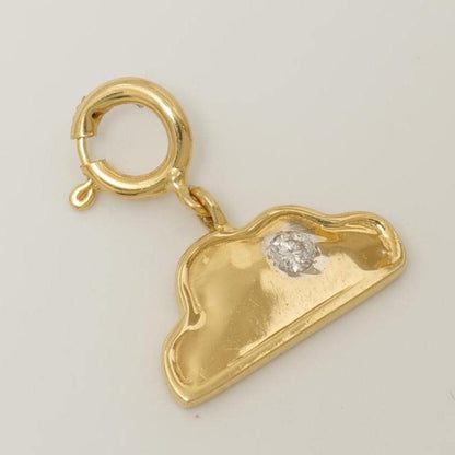 Cloud Diamond Charm Pendant