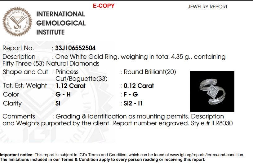Princess Halo Natural Diamond Ring
