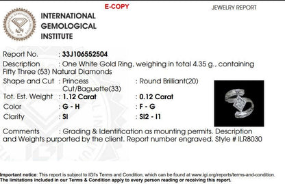 Princess Halo Natural Diamond Ring