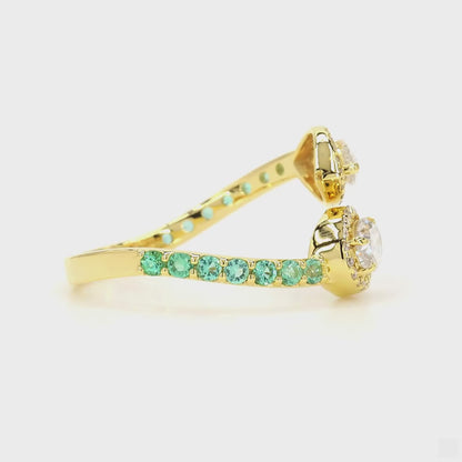 Toi et Moi Diamond Ring