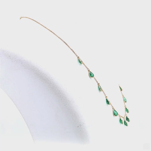 Emerald Drop Necklace